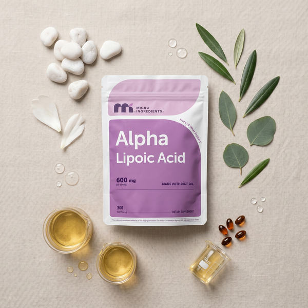 Micro Ingredients Lipoic Acid Softgels