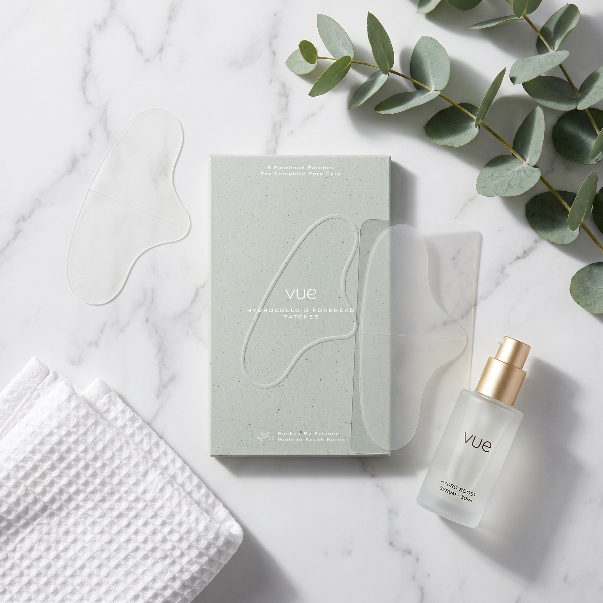 Vue Hydrocolloid Forehead Patches