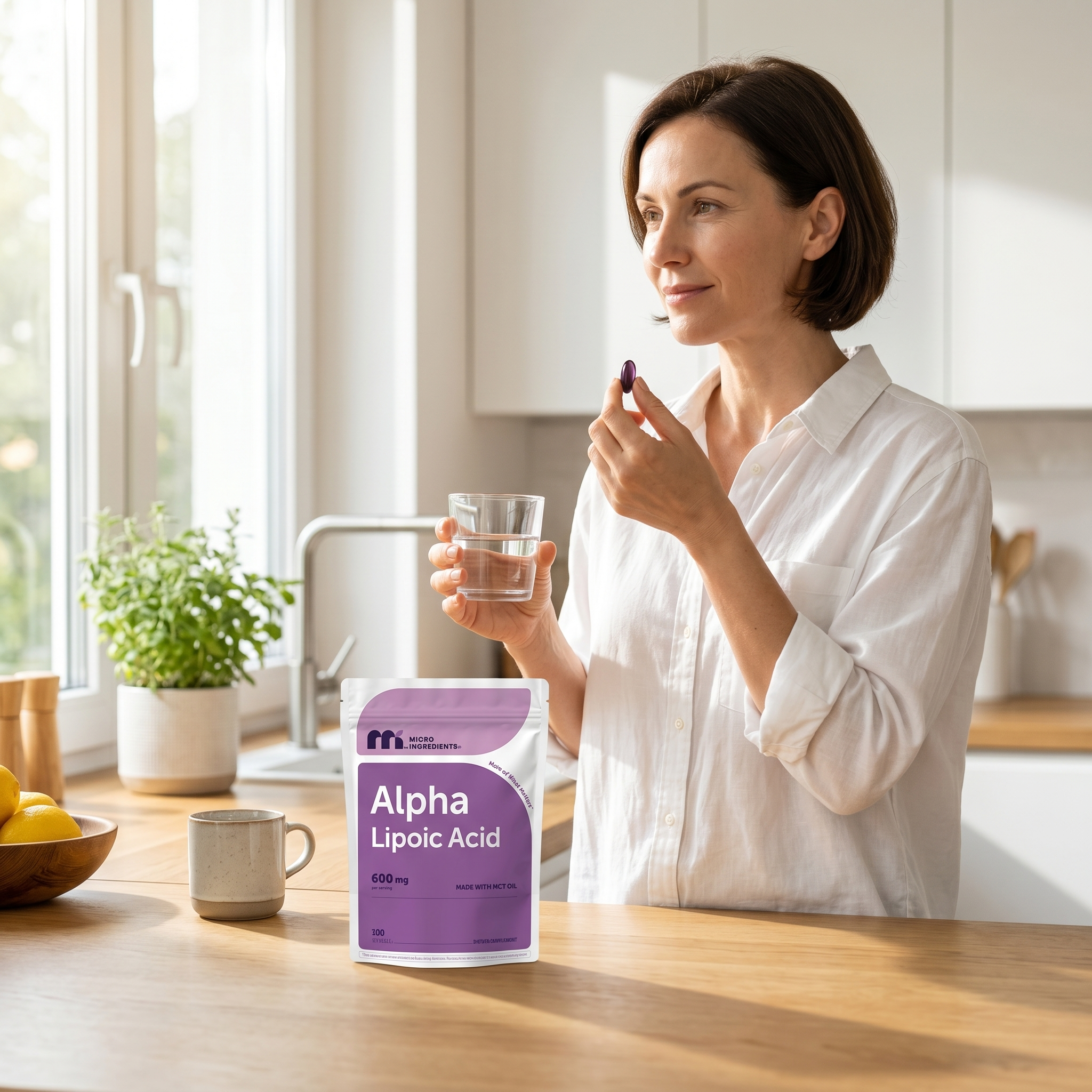 Micro Ingredients Lipoic Acid Softgels