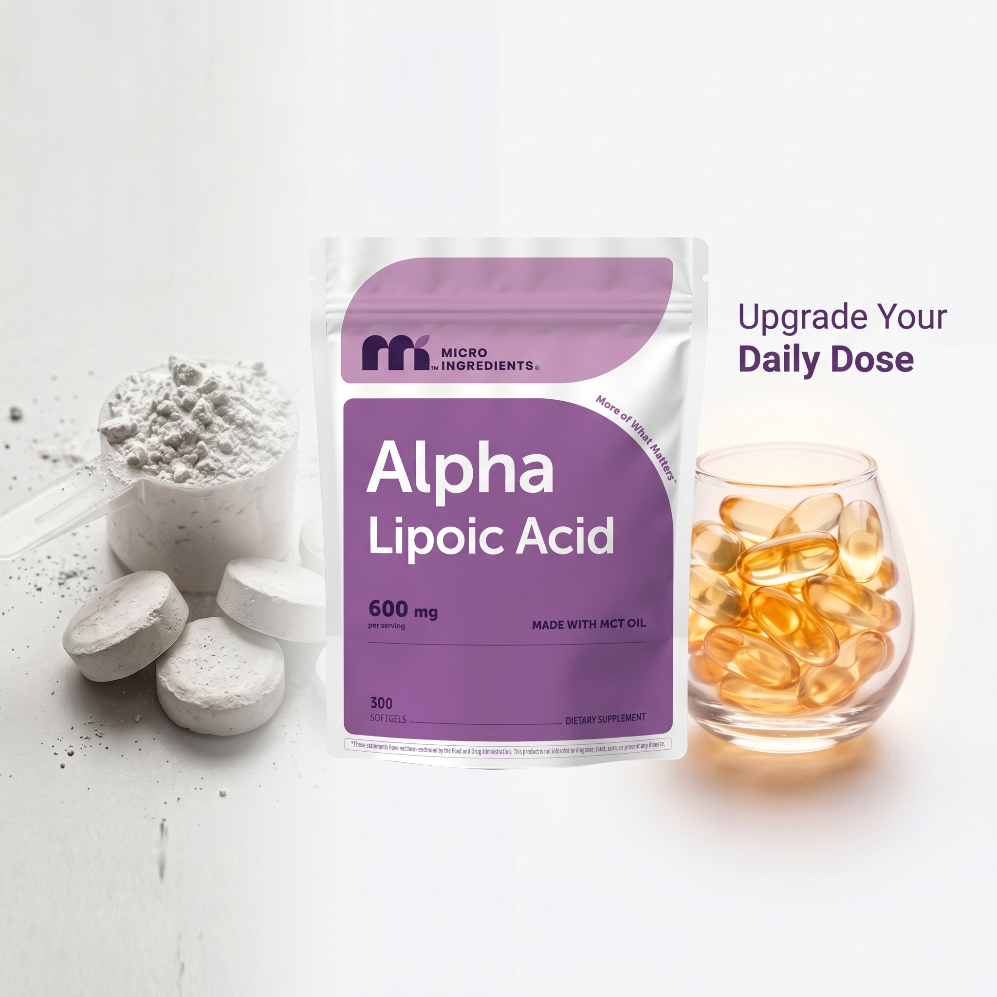 Micro Ingredients Lipoic Acid Softgels