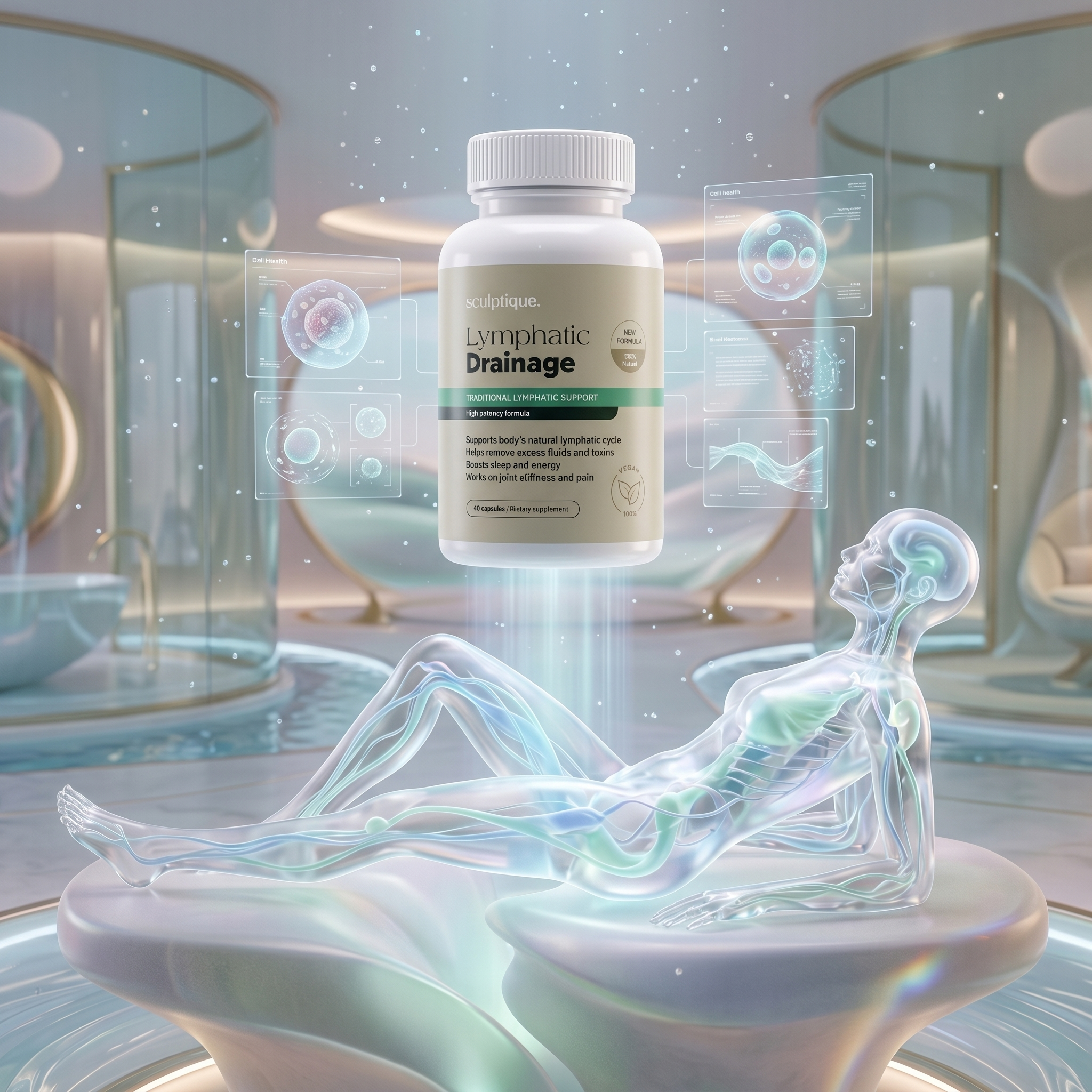 Sculptique Lymphatic Drainage Capsules